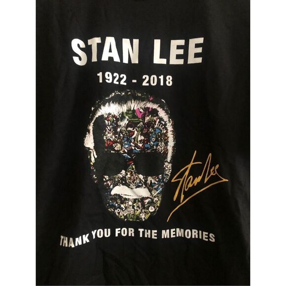 Stan Lee Memory Tshirt Men’s Size Large - Picture 2 of 2